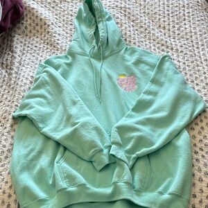 Port and Company Teal Hoodie